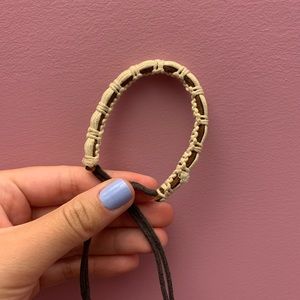 Leather Wrap Beach Bracelet